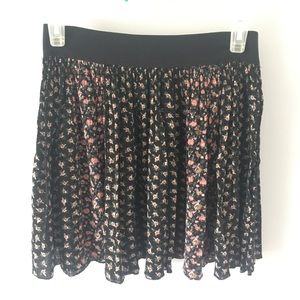 Free people floral printed midi skirt
